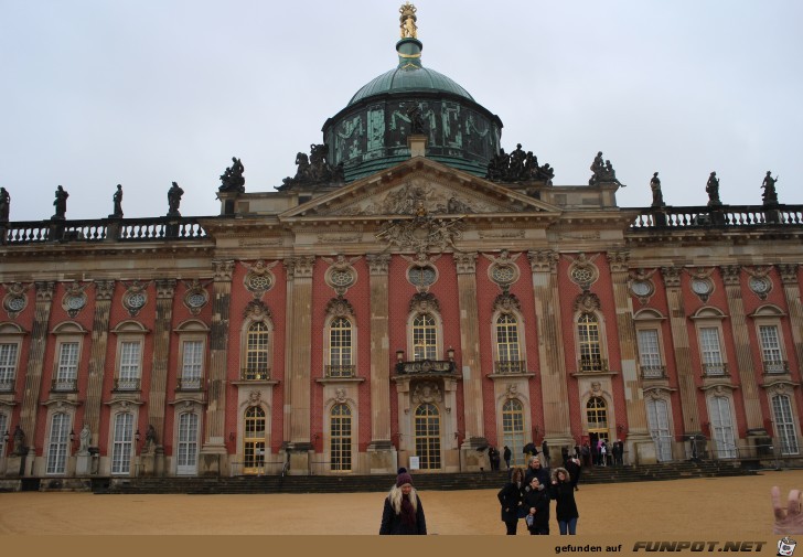 Das Neue Palais in Potsdam