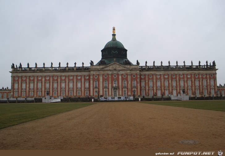 Das Neue Palais in Potsdam