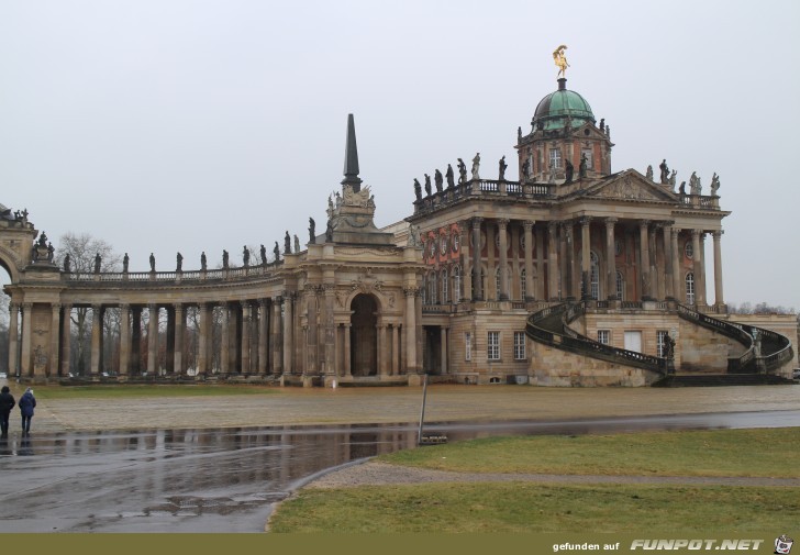 Das Neue Palais in Potsdam
