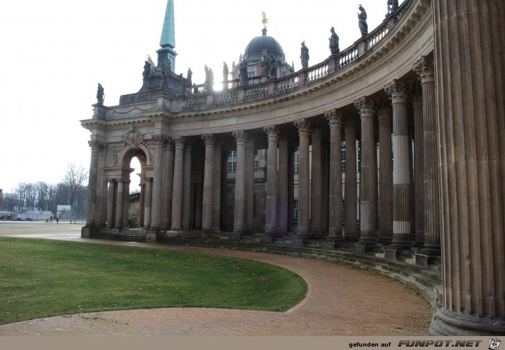 Das Neue Palais in Potsdam