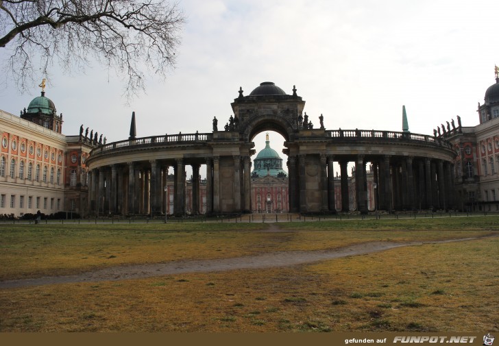 Das Neue Palais in Potsdam