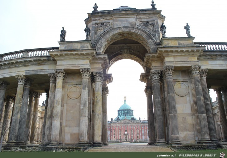 Das Neue Palais in Potsdam