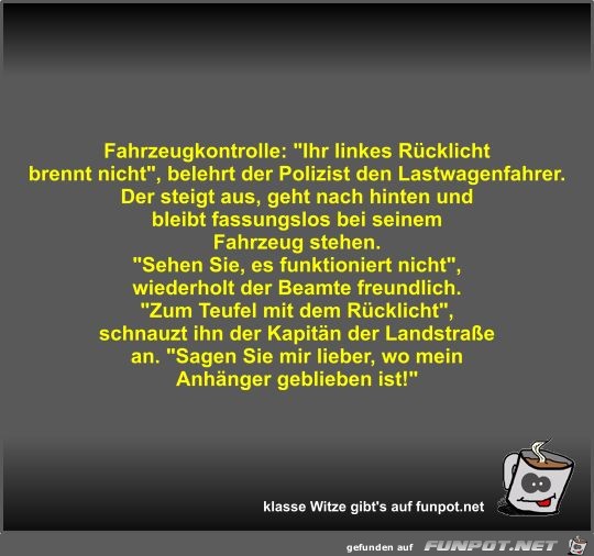 Fahrzeugkontrolle Fahrzeugkontrolle