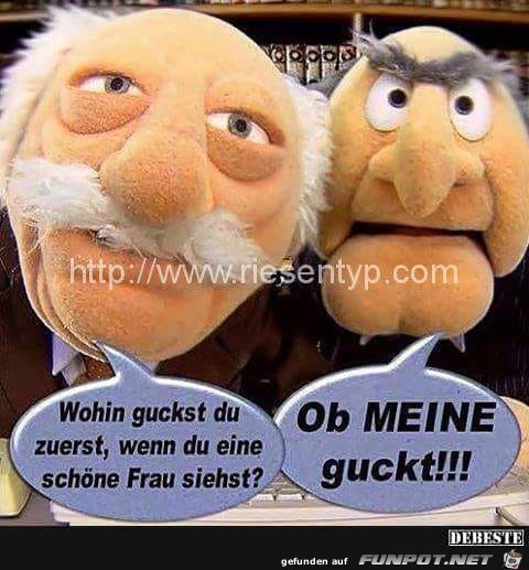 Wohin guckst du zuerst Wohin guckst du zuerst