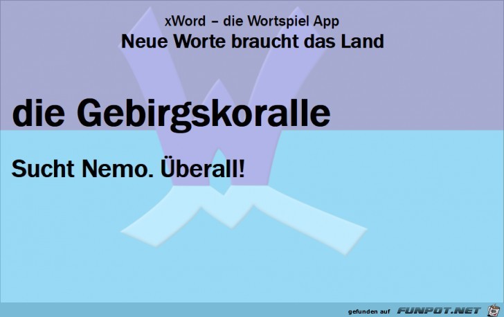 Neue-Worte-Gebirgskoralle