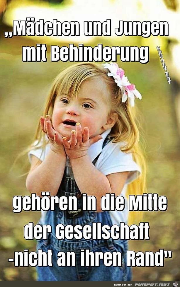 Mädchen und Jungen mit Behinderung Mädchen und Jungen mit Behinderung