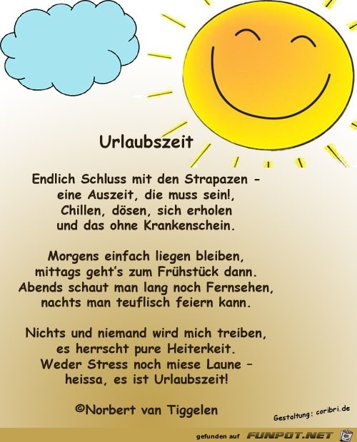 Urlaubszeit 2018 Urlaubszeit 2018
