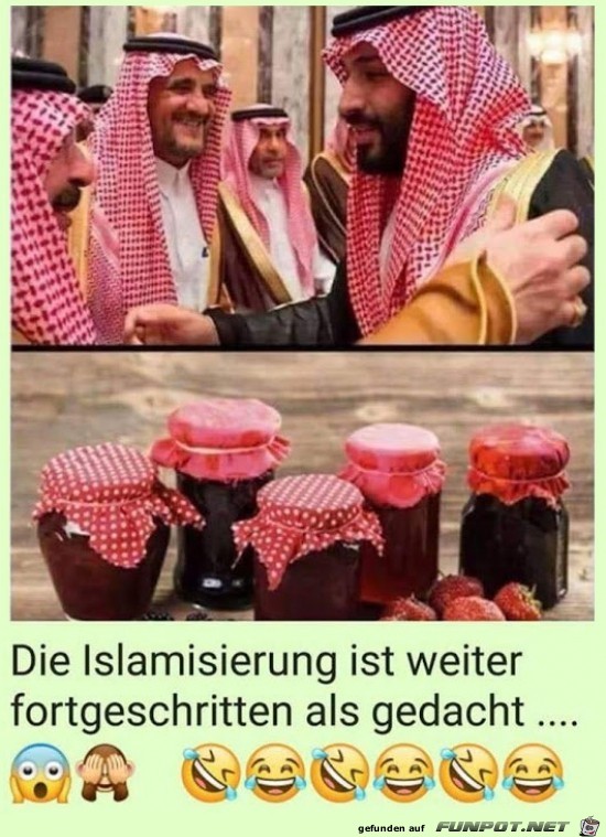 die Islamisierung ist weiter fortgeschritten......