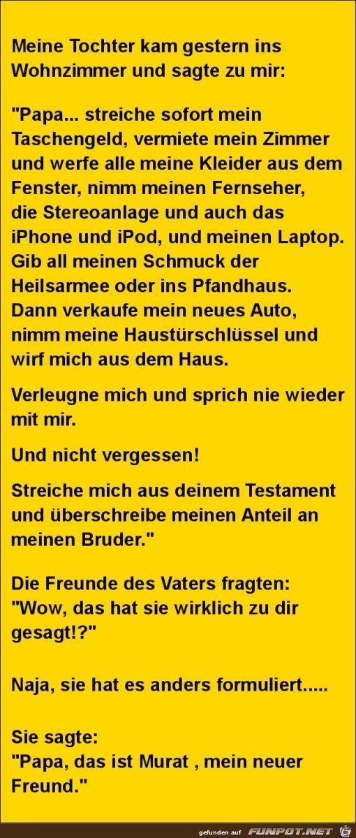 Vater und Tochter......