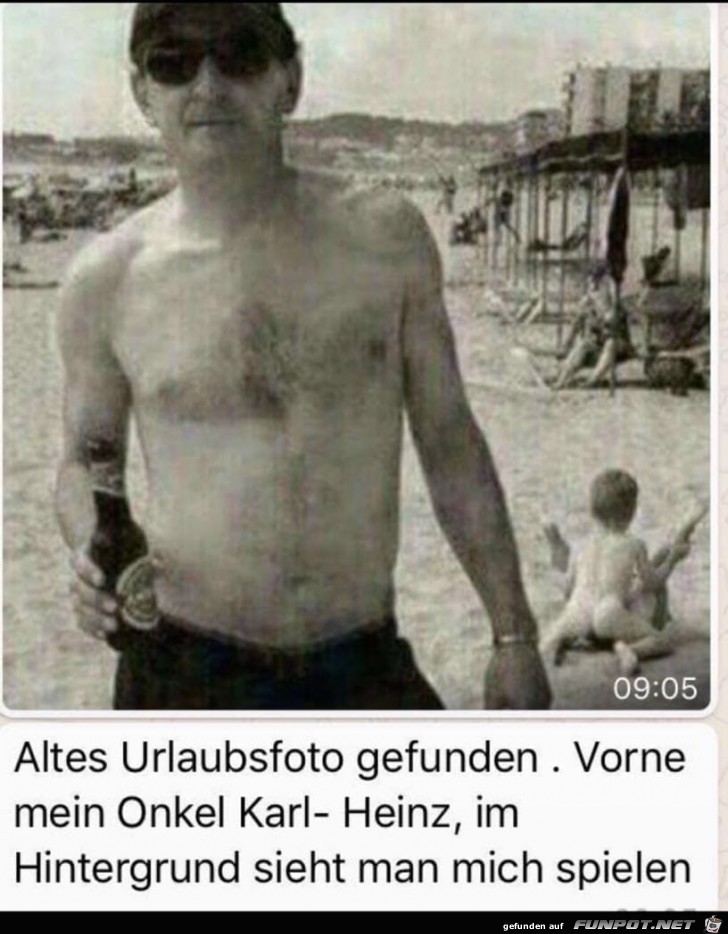 Altes Urlaubsfoto gefunden