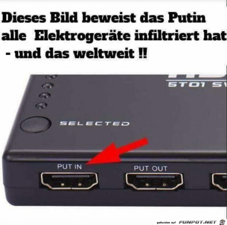 Putin hat alles unter Kontrolle Putin hat alles unter Kontrolle