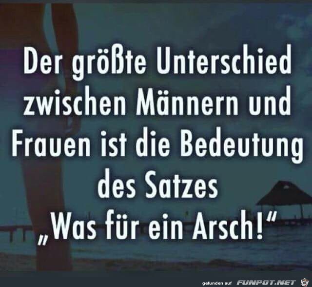 Unterschied zwischen Mann und Frau Unterschied zwischen Mann und Frau