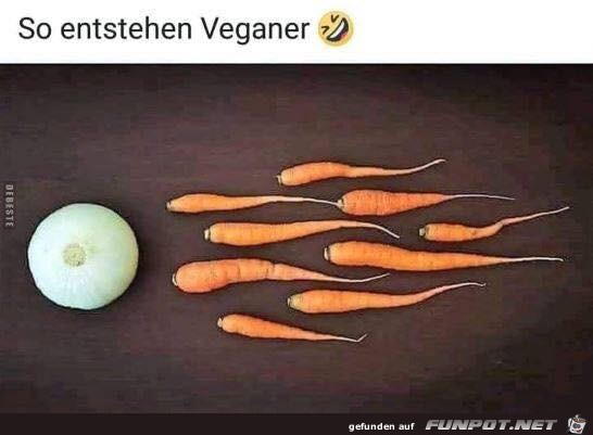 So entstehen Veganer So entstehen Veganer