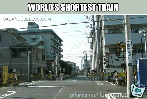 Der kleinste Zug der Welt