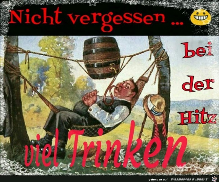 viel trinken viel trinken