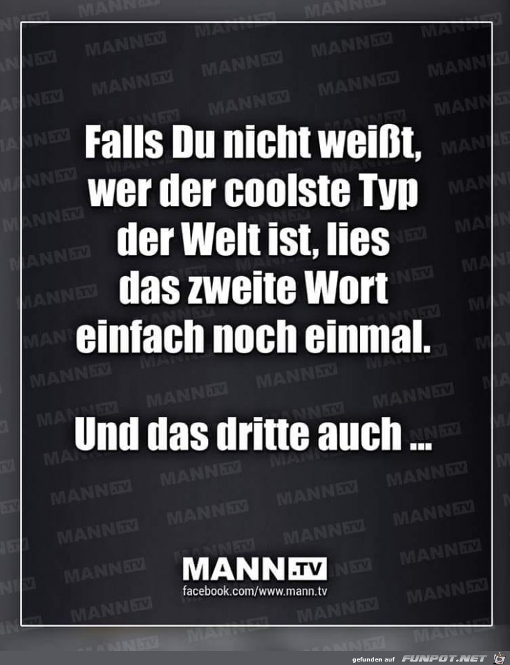 Wer ist der coolste Typ Wer ist der coolste Typ