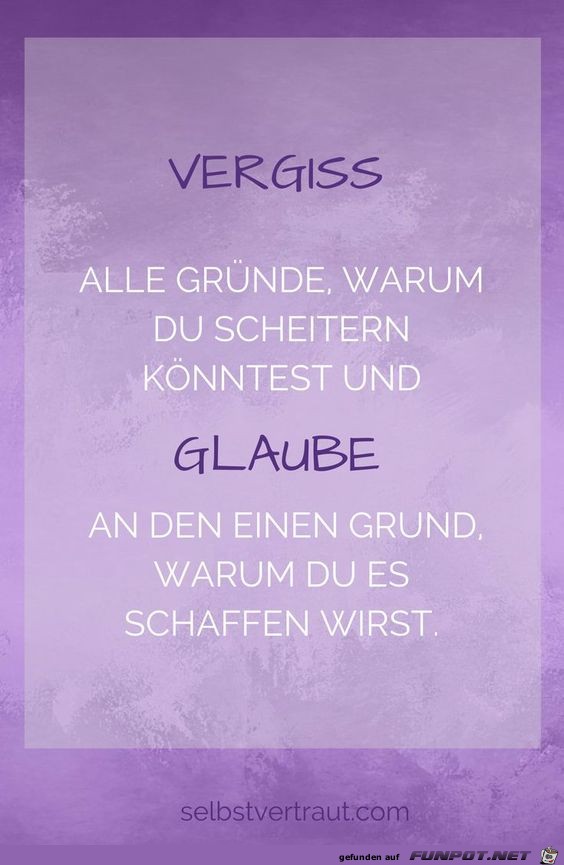 Vergiss alle Gruende Vergiss alle Gruende