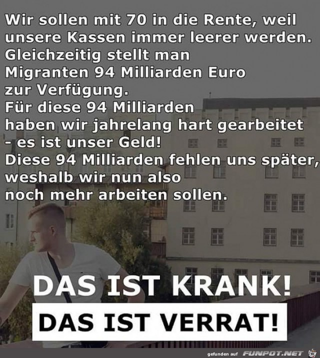 Verrat an den Renten Verrat an den Renten