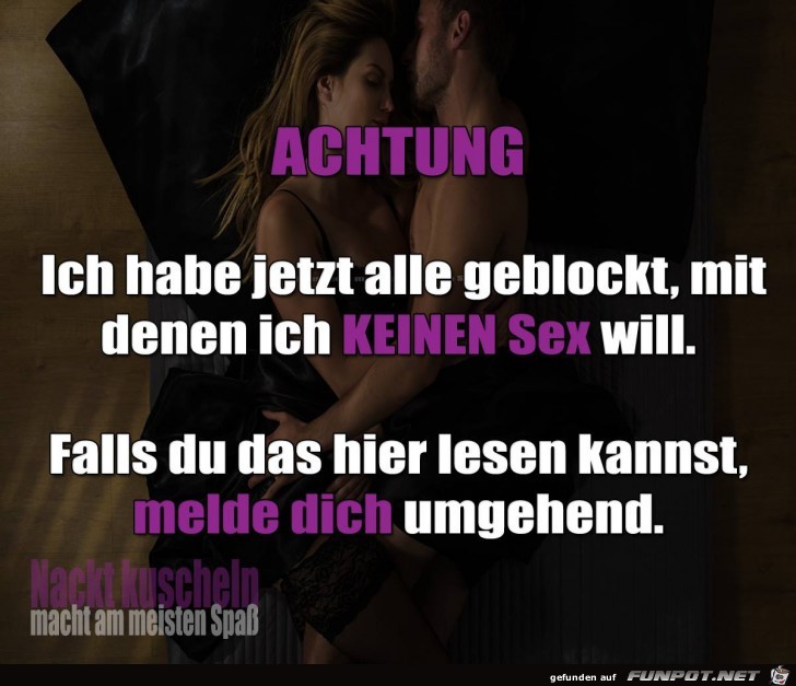 Alle geblockt Alle geblockt