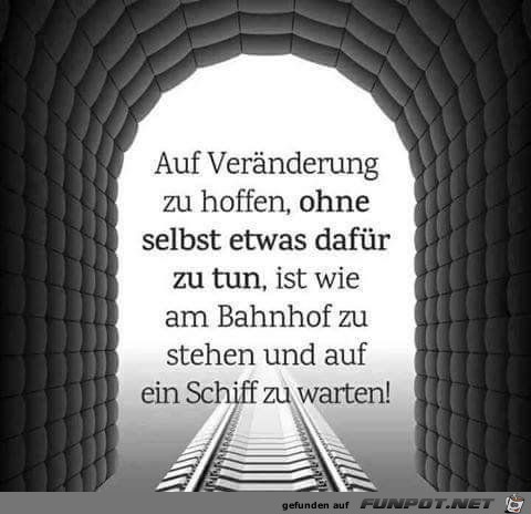 Auf Veraenderung warten Auf Veraenderung warten