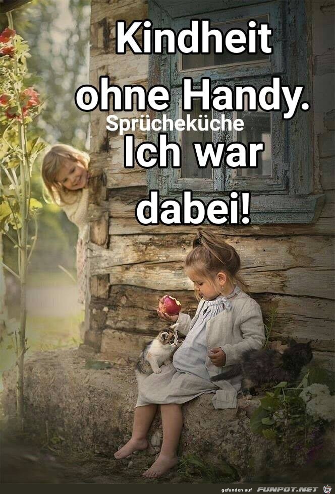 Kindheit ohne Handy Kindheit ohne Handy