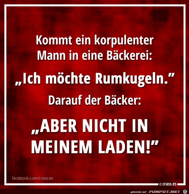 Kommt ein korpulenter Mann... Kommt ein korpulenter Mann...