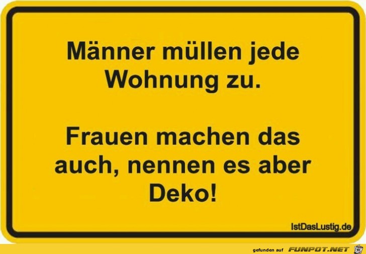 Deko oder Müll Deko oder Müll