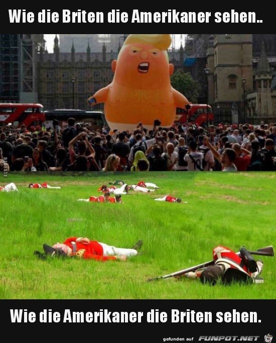 wie die Briten die Amerikaner sehen..... wie die Briten die Amerikaner sehen.....