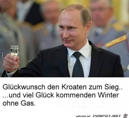 Glckwunsch den Kroaten.....