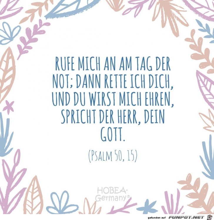 psalm 50.15 psalm 50.15