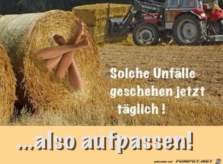 Unfallgefahr