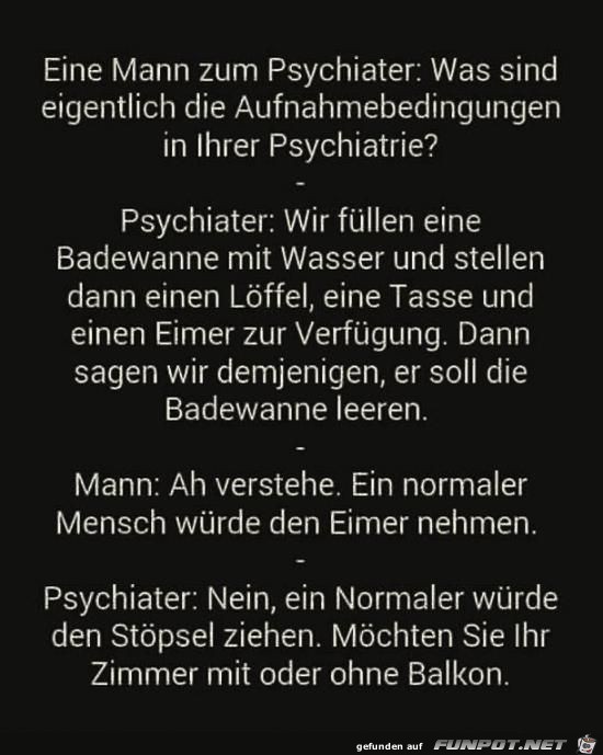 ein Mann beim Psychater...... ein Mann beim Psychater......