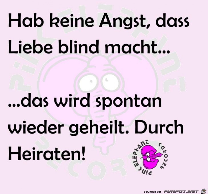 blinde Liebe