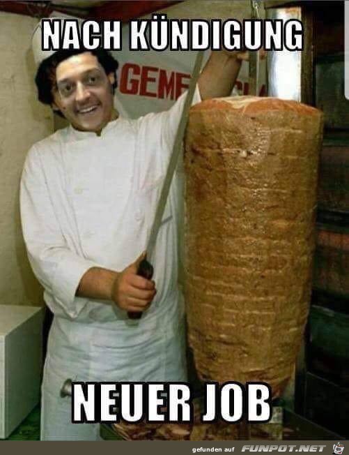 Neuer Job