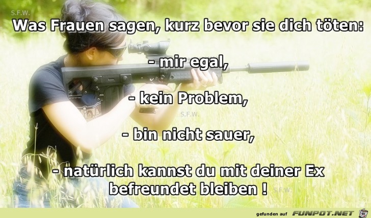 Was Frauen sagen Was Frauen sagen