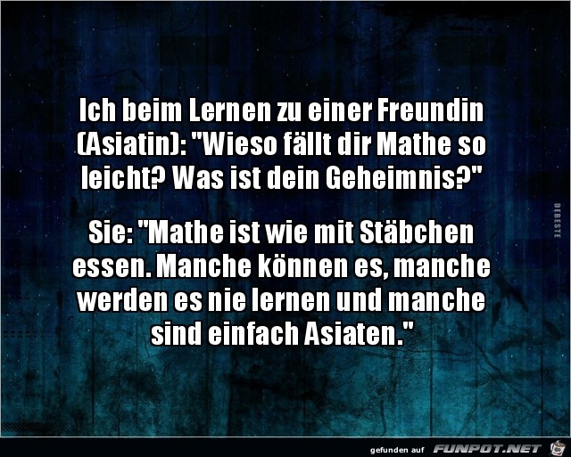 was ist dein Geheimnis?......