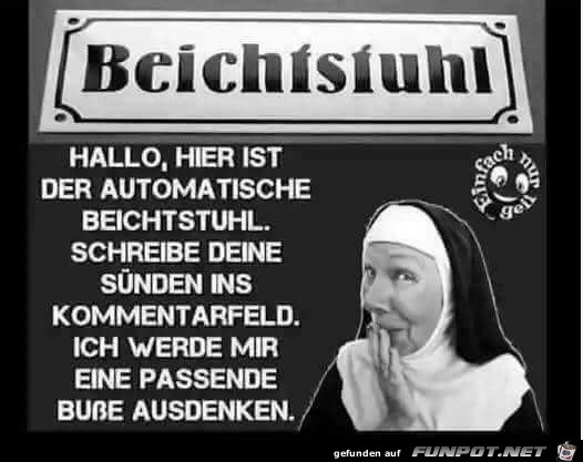 Beichtstuhl Beichtstuhl