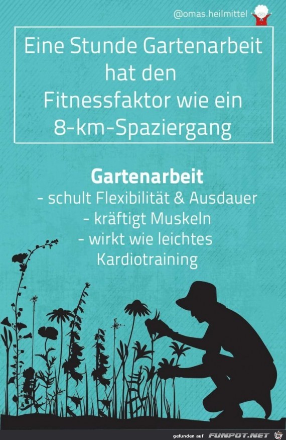 eine stunde Gartenarbeit eine stunde Gartenarbeit