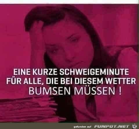 Schweigeminute Schweigeminute