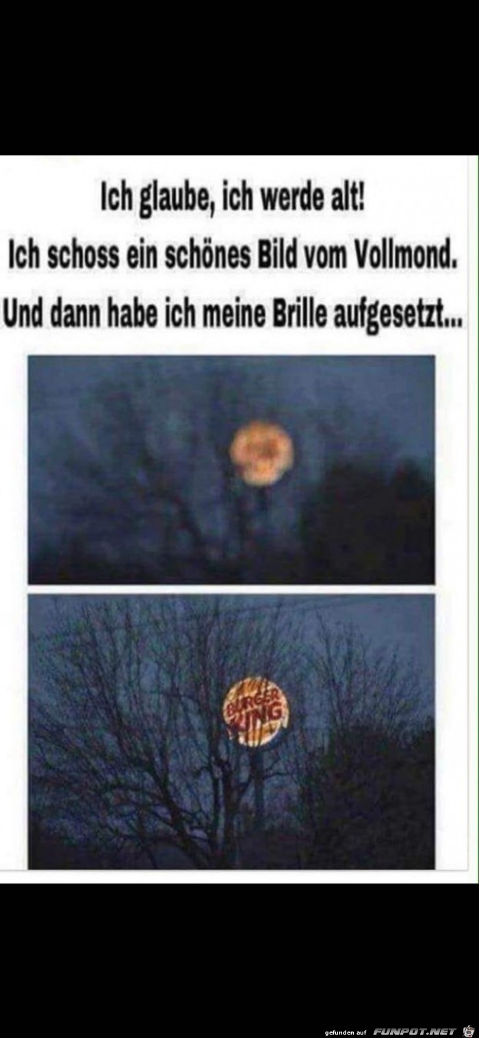 Ich glaube, ich werde alt... Ich glaube, ich werde alt...