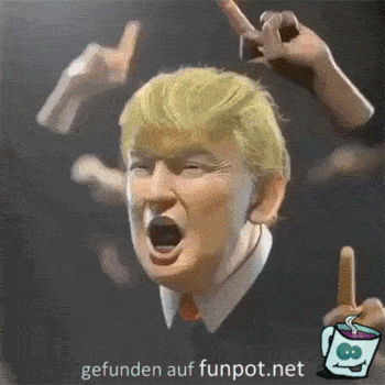 Trump und der Finger
