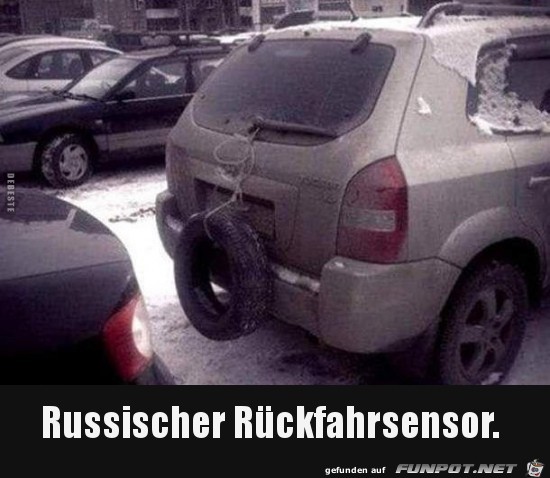 russischer Rckfahrsensor......