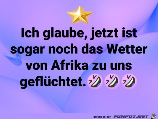 das Wetter von Afrika...... das Wetter von Afrika......