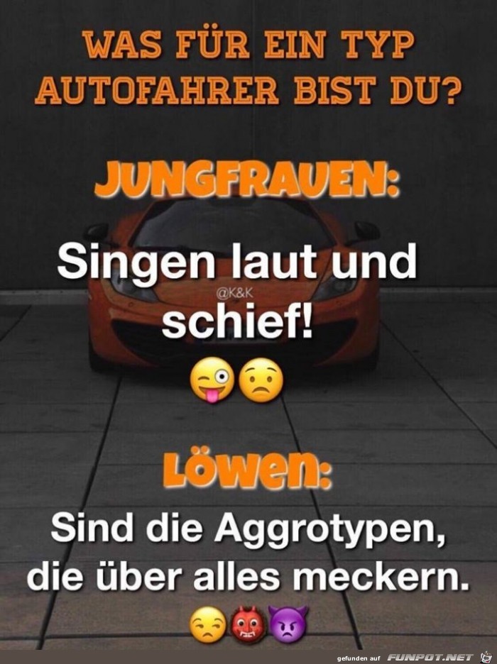 Was für ein Autofahrer bist Du Was für ein Autofahrer bist Du