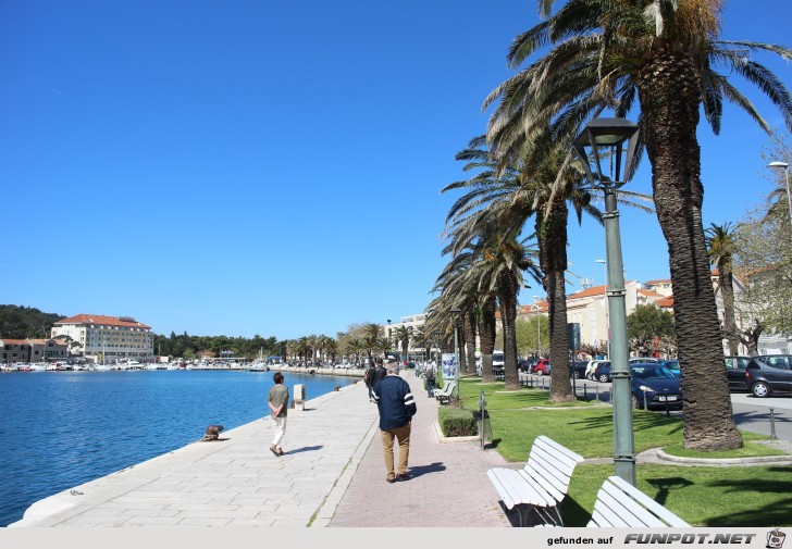 Impressionen aus Makarska an der kroatischen Riviera