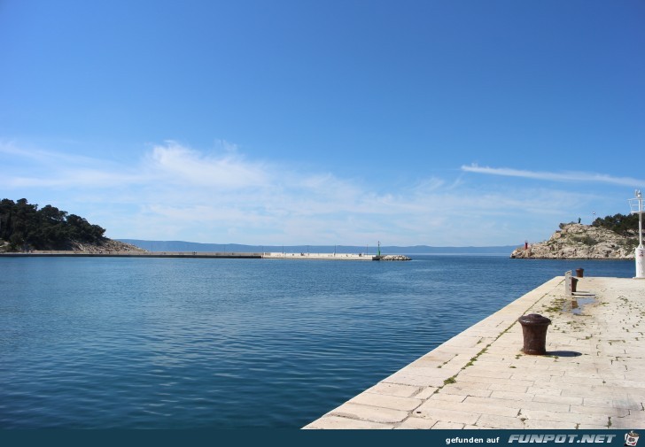 Impressionen aus Makarska an der kroatischen Riviera