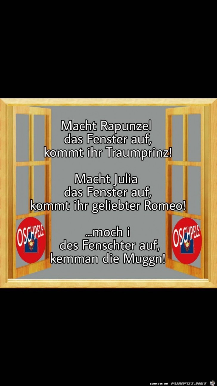 Fenster auf Fenster auf