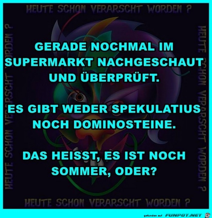 Wie man feststellt ob noch Sommer ist Wie man feststellt ob noch Sommer ist