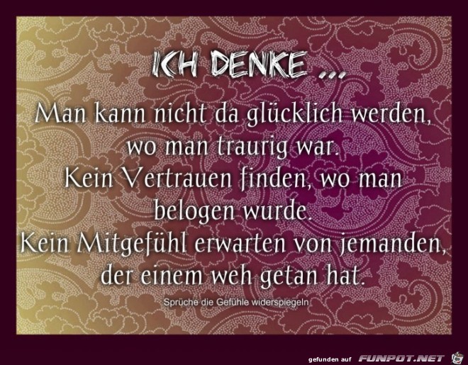 Ich denke Ich denke