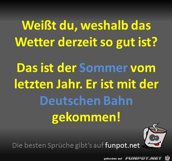 Mit der Bahn Mit der Bahn